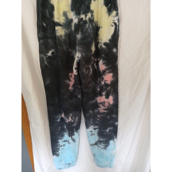 Barstool Sports Sweatpants Womens Small  Gray/'Tye-Dye- Front Logo Cotton - Picture 15 of 16